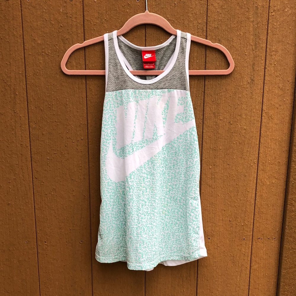 Nike racer back tank top